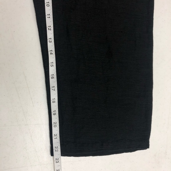 EILEEN FISHER  Linen Cotton Blend Capri Pants - Picture 6 of 7